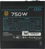 Блок питания Azza ATX 750W PSAZ-750W 80+ bronze (20+4pin) APFC 120mm fan 5xSATA RTL