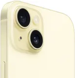 Смартфон Apple A3090 iPhone 15 128Gb желтый моноблок 3G 4G 1Sim 6.1" 1179x2556 iOS 16 48Mpix 802.11 a/b/g/n/ac/ax NFC GPS Protect