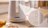 Чайник электрический Bosch TWK1M121 1.7л. 2400Вт белый корпус: пластик