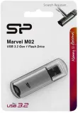 Флеш Диск Silicon Power 32GB Marvel M02 SP032GBUF3M02V1S USB3.0 серебристый