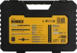 Набор бит и сверл DeWalt DT71563-QZ по дер/мет/бет (100пред.) для шурупов/дрелей/перф