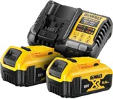 Батарея аккумуляторная DeWalt DCB1104P2 18В 5Ач Li-Ion (З/У (DCB1104P2)