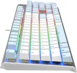 Клавиатура A4Tech FS100 механическая синий USB for gamer LED кабель 1.8м