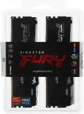 Память DDR5 2x32GB 6000MHz Kingston KF560C36BBEAK2-64 Fury Beast Black RGB RTL Gaming PC5-48000 CL36 DIMM 288-pin 1.35В kit single rank с радиатором Ret