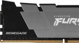 Память DDR4 8GB 3600MHz Kingston KF436C16RB2/8 Fury Renegade Black RTL Gaming PC4-28800 CL16 DIMM 288-pin 1.35В dual rank с радиатором Ret