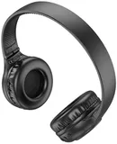 Гарнитура накладные Hoco Charm W41 1.2м черный беспроводные bluetooth оголовье
