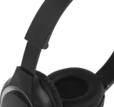 Гарнитура накладные Hoco Charm W41 1.2м черный беспроводные bluetooth оголовье