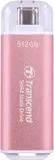 Накопитель SSD Transcend USB-C 512GB TS512GESD300P ESD300 розовый