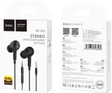 Гарнитура вкладыши Hoco M1 Pro 1.2м черный проводные в ушной раковине (M1)