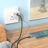 Кабель Hoco X92 Honest X92 HONEST TYPE-C TO TYPE-C USB Type-C-USB Type-C 3м черный коробка