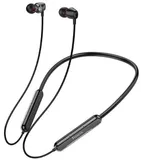 Гарнитура вкладыши Hoco ES65 черный беспроводные bluetooth шейный обод