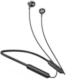 Гарнитура вкладыши Hoco ES67 черный беспроводные bluetooth шейный обод