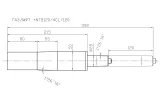 Газлифт Бюрократ NTB120 NTB120/4CL/120 черный