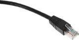 Патч-корд Buro BU-C5EXTND-2M-B UTP cat.5E 2м черный RJ-45 (m)-RJ-45 (f)
