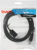 Патч-корд Buro BU-C5EXTND-2M-B UTP cat.5E 2м черный RJ-45 (m)-RJ-45 (f)