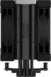 Кулер для процессора DEEPCOOL AK400 ZERO DARK PLUS LGA1700/1200/115X/AM5/AM4 (12шт/кор, TDP 220W, PWM, DUAL Fan 120mm, 4 тепл. Трубки, черный) RET