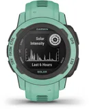 Смарт-часы Garmin Instinct 2S Solar Tactical 20мм 1.3" AMOLED корп.черный/мятный рем.мятный (010-02564-02)