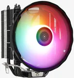 Устройство охлаждения(кулер) Aerocool Rave 4 ARGB Soc-AM5/AM4/1151/1200/1700 черный/белый 4-pin 18-27dB Al+Cu 130W 570gr Ret