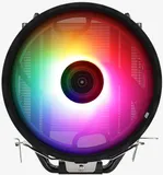 Устройство охлаждения(кулер) Aerocool Rave 4 ARGB Soc-AM5/AM4/1151/1200/1700 черный/белый 4-pin 18-27dB Al+Cu 130W 570gr Ret