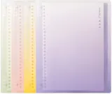 Тетрадь Deli NUSIGN NS320 B5 пластик 40л ассорти (NS320)