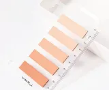 Закладки самокл. пластиковые Deli NS356 12x44мм 4цв.в упак. 5лист ассорти европодвес