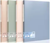 Папка с 30 прозр.вклад. Deli Nusign NS167 A4 пластик ассорти