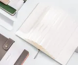 Блокнот Deli NUSIGN NS299 A5 искусст. кожа 120л твердая обложка ассорти