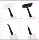 Швабра паровая Kitfort КТ-1062 1500Вт белый/черный