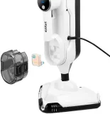 Швабра паровая Kitfort КТ-1072 1300Вт белый/черный