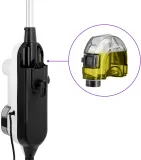 Швабра паровая Kitfort КТ-1072 1300Вт белый/черный