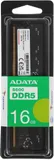 Память DDR5 16GB 5600MHz A-Data AD5U560016G-S RTL PC5-44800 CL46 DIMM 288-pin 1.1В single rank Ret