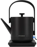 Чайник электрический Hyundai HYK-S2507 0.6л. 1000Вт черный корпус: металл