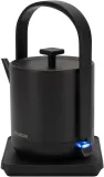 Чайник электрический Hyundai HYK-S2507 0.6л. 1000Вт черный корпус: металл