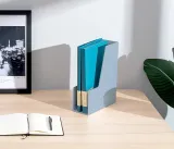 Лоток вертикальный Deli NS022BLUE Nusign 308x249x91мм синий