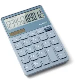 Калькулятор настольный Deli Nusign NS042 синий 12-разр. (NS042BLUE)
