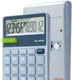 Калькулятор настольный Deli Nusign NS042 синий 12-разр.