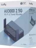 Маршрутизатор Cudy TR3000 AX3000 10/100/1000/2500BASE-T синий