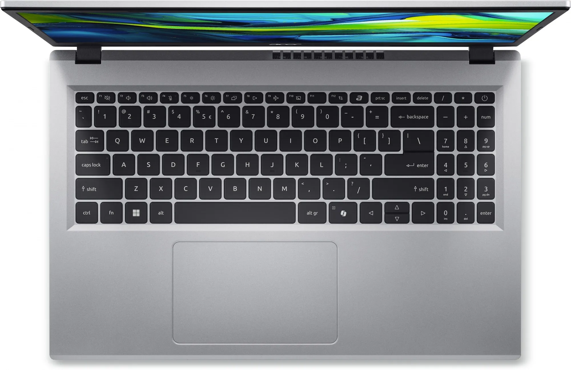 Ноутбук Acer Aspire Go AG15-31P-38DT Core i3 N305 8Gb SSD256Gb UMA 15.6" TN FHD (1920x1080) noOS metall WiFi BT Cam (NX.KX5CD.008)