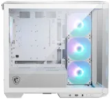 Корпус MSI MAG Pano M100R PZ белый без БП mATX 3x120mm 4x140mm 1xUSB3.1 audio CardReader AirDuct bott PSU