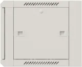 Шкаф коммутационный NTSS Премиум (NTSS-W9U6060FD) настенный 9U 570x600мм пер.дв.металл 60кг серый 22кг