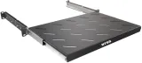Полка выдвижная NTSS NTSS-MSKB-FS-600-BL 1U нагр.:20кг. 19" 300мм черный (упак.:1шт)