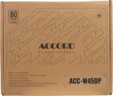 Блок питания Accord ATX 450W ACC-W450P 80 PLUS WHITE (20+4pin) 120mm fan 6xSATA