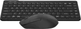 Клавиатура + мышь A4Tech Fstyler FG2200 Air2 клав:черный мышь:черный USB беспроводная slim (FG2200 AIR2 BLACK)