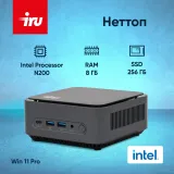 Неттоп IRU 110ALCN N200 8Gb SSD256Gb UHDG Windows 11 Professional GbitEth WiFi BT черный (2012500)