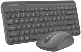 Клавиатура + мышь A4Tech Fstyler FG3200 Air2 клав:синий мышь:синий USB беспроводная slim Multimedia