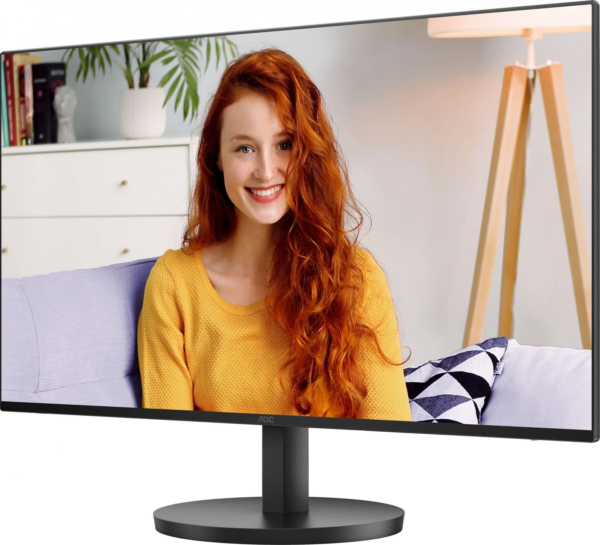 Монитор AOC 27" Basic-Line 27B3HA2 черный IPS LED 1ms 16:9 HDMI M/M матовая 1300:1 250cd 178гр/178гр 1920x1080 100Hz VGA FHD USB 3.4кг