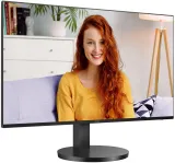 Монитор 27' AOC Q27B3CF2 2560x1440, WLED, 16:9, IPS, 350 cd, 1300:1, 20M:1, 4ms, 178/178, HDMI, 2xUSB 3.2, USB-C65W(DP Alt), 100 Hz, Speak, Tilt, HAS, VESA, Внутр, Black, 3y
