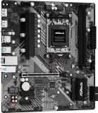 Материнская плата ASROCK B650M-H/M.2+, AM5, B650, 2*DDR5, HDMI+DP, 4xSATA3 6.0, M.2 Socket, RAID, USB 3.2, USB 2.0, Type-C, mATX