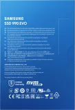 твердотельные диски SSD M.2 (PCI-E NVMe 2.0 Gen 4.0 x4) 1Tb Samsung 990 EVO (R5000/W4200MB/s) 1year