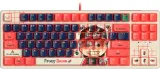 Клавиатура A4Tech Bloody AT87 Renegade механическая черный/зеленый USB for gamer LED (AT87)
